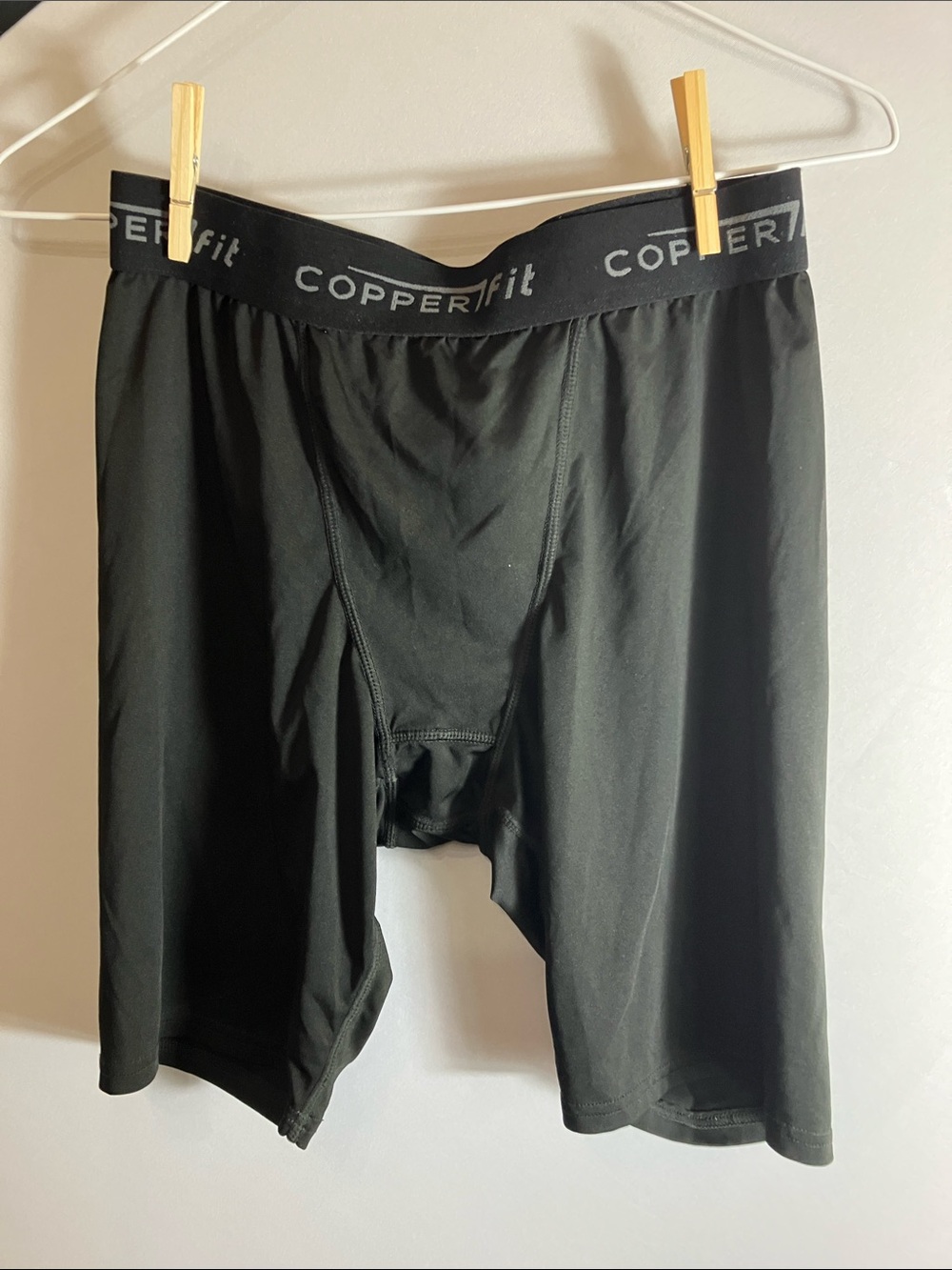 CopperFit Men’s Black Compression Boxer Briefs